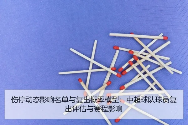 伤停动态影响名单与复出概率模型：中超球队球员复出评估与赛程影响