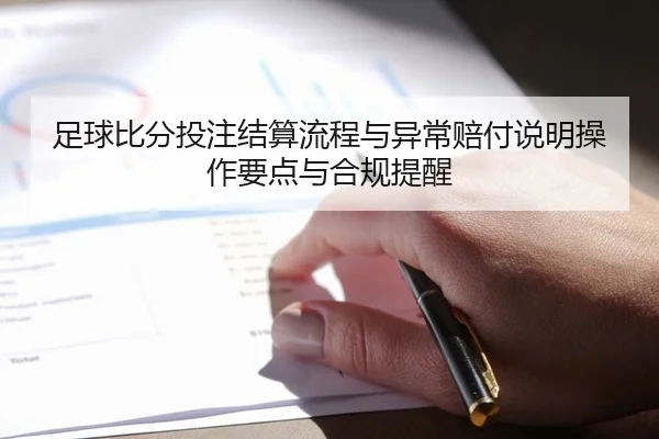足球比分投注结算流程与异常赔付说明操作要点与合规提醒